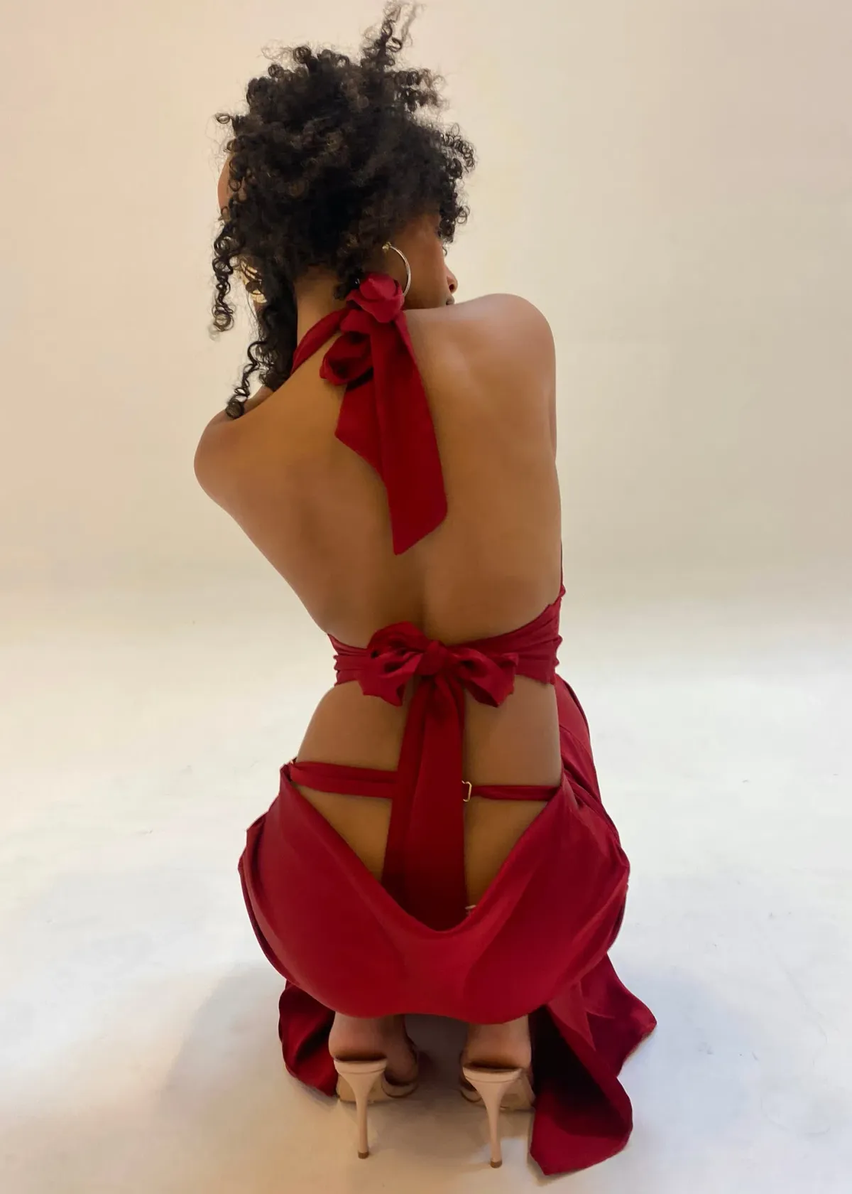 Arcina Ori Rosalina Set Red Size XS / Au 6 - Image 2