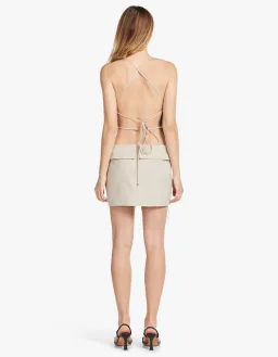 Bec & Bridge Heidi Dress Beige Size 10  for rent on The Volte - image 5