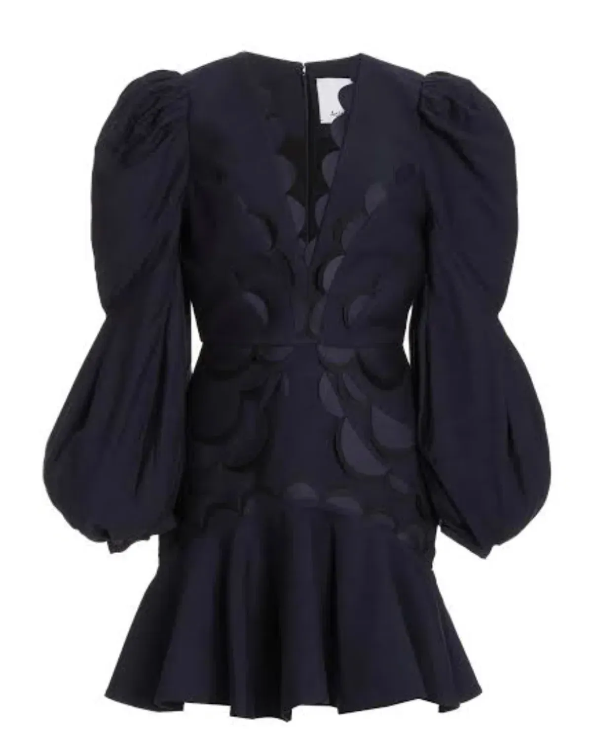 Acler Dixon Mini Dress Navy Size 6 - Image 3