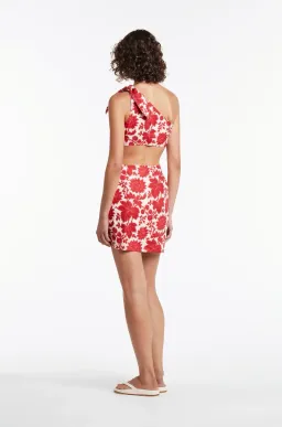 Sir the Label Cinta Cut Out Mini Dress Floral Size 8 for rent on The Volte - image 3