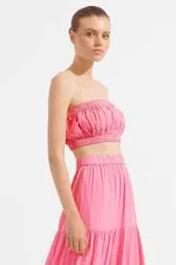 Steele - Estella Crop & Casper Skirt Set - Musk - Size 8 for rent on The Volte - image 2