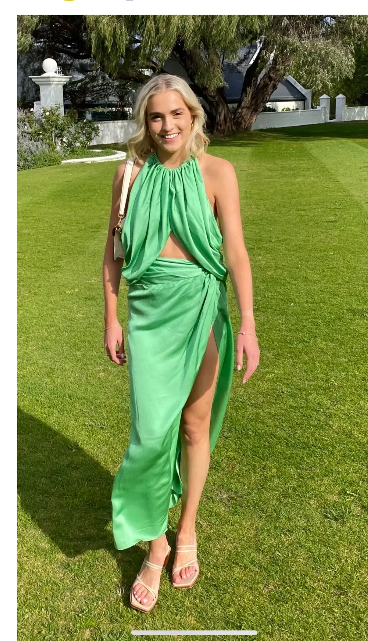 Anna Quan Elyse Dress Apple Size 8 - Image 5