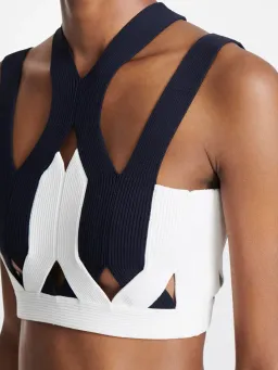 Dion Lee 2-tone Fork Rib Bra Size XS/AU 8  for rent on The Volte - image 2