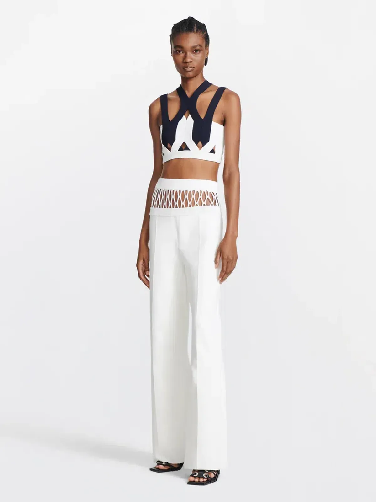 Dion Lee 2-tone Fork Rib Bra Size XS/AU 8  - Image 3