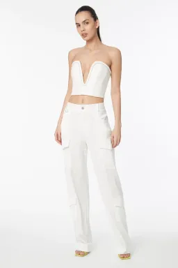 Manning Cartell Cosmic Turn Bustier White Size 6 for rent on The Volte - image 1