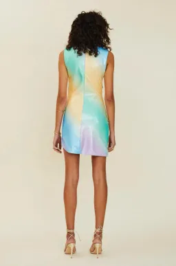 Suboo Ombre Mini Dress Multi Color Size M / AU 10   for rent on The Volte - image 3