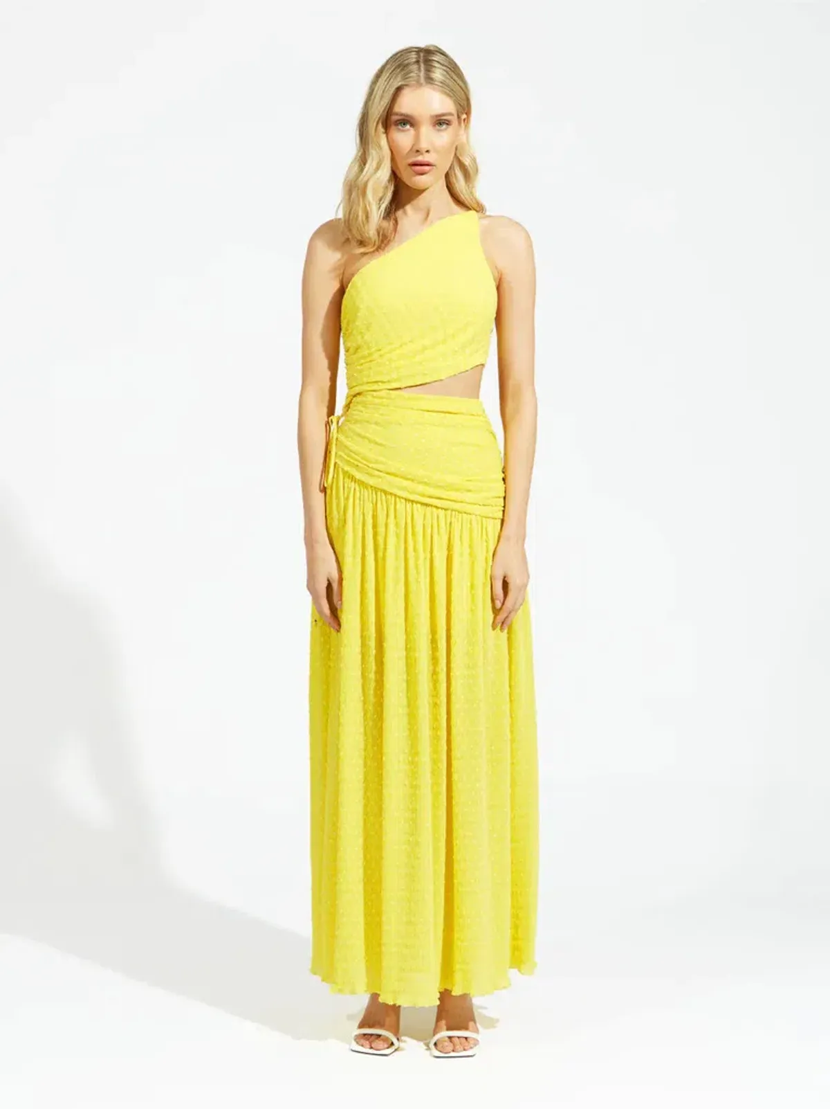 Alice McCall Lolita Midi Dress Yellow Size 8 - Image 1