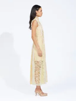 Alice McCall Oh! You Pretty Thing Midi Dress Yellow Size 6 for rent on The Volte - image 2