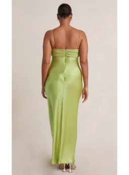 Bec & Bridge Julieta Maxi Dress Green Size AU 6  for rent on The Volte - image 2