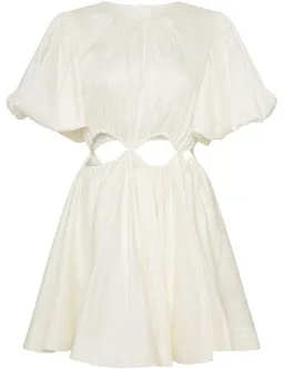 Aje Henriette Cut Out Mini Dress White Size 8 for rent on The Volte - image 4