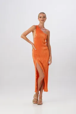 L'Idee Naomi Midi Orange Size AU 6 for rent on The Volte - image 1