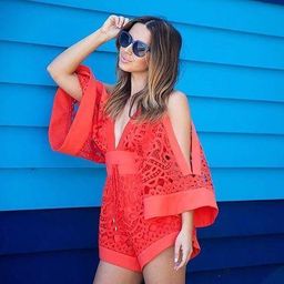 Alice McCall Keep Me Going Playsuit Red Size 8 for rent on The Volte - image 3