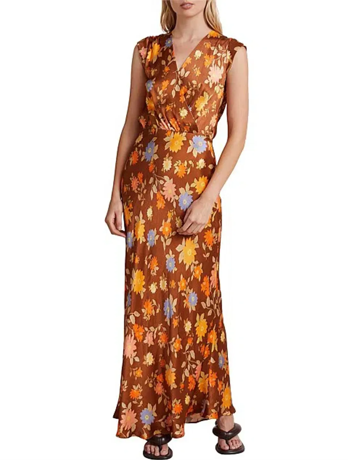 Bec & Bridge Tropical Punch Maxi Dress Print Size AU 6 - Image 2