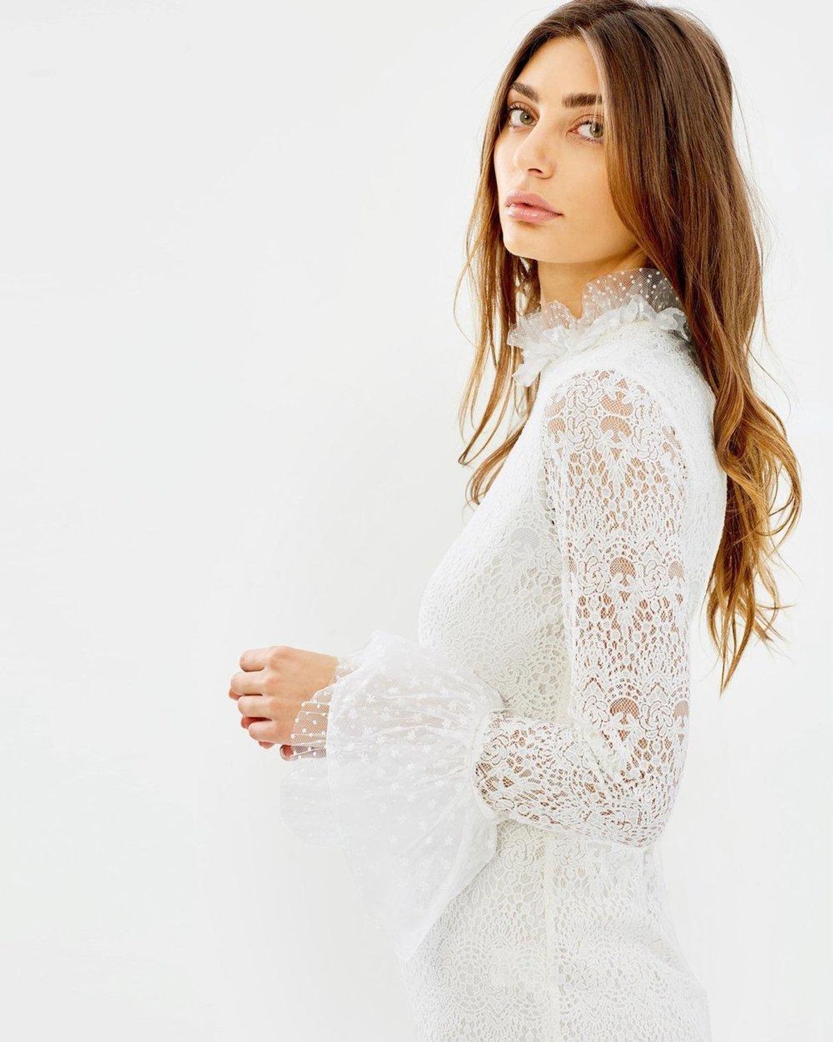 Asilio White Lost in Light dress size 8 - Image 3