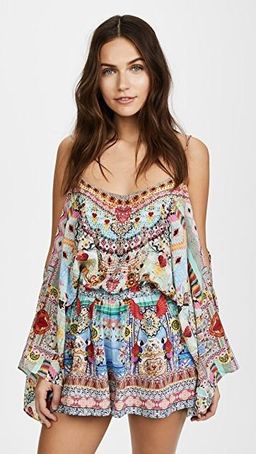 Camilla close to my heart playsuit size 8 for rent on The Volte - image 1