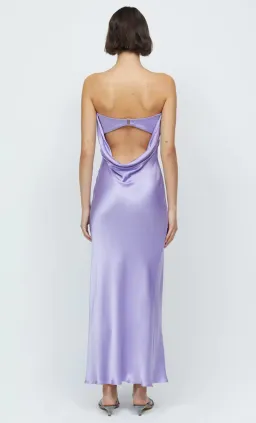 Bec & Bridge Moon Dance Strapless Midi Dress Lilac Size 8 / S for rent on The Volte - image 5
