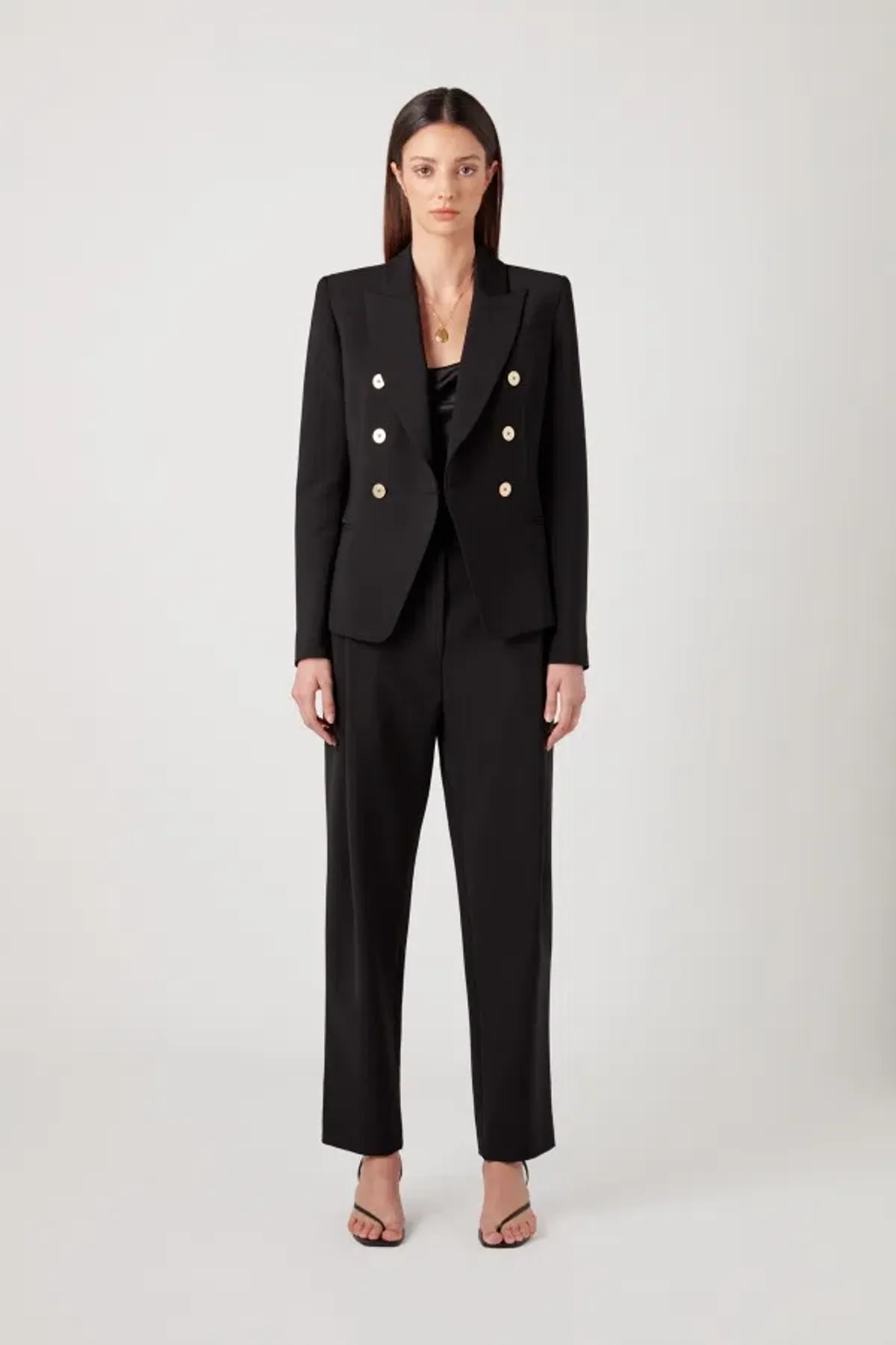 Camilla and Marc Dimmer Jacket Black Size 6 - Image 1