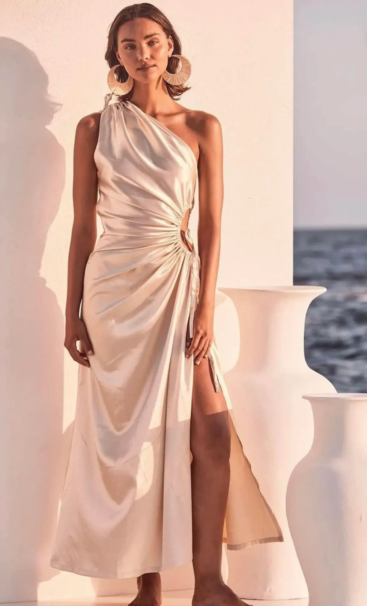 Sonya Moda Nour Dress Ocean Pearl Size AU 6 - Image 3