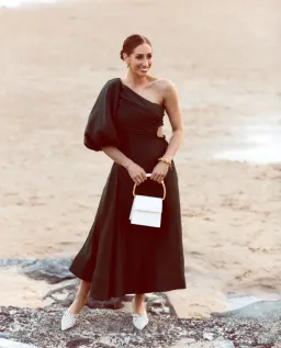 Aje Concept Dress Black Size AU 6 for rent on The Volte - image 3