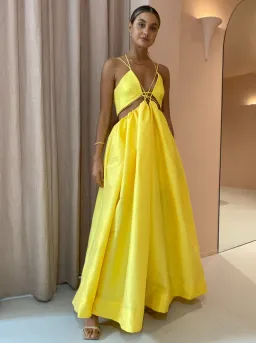 Helen O'Connor Super Nova Gown in Black Size 10 for rent on The Volte - image 2