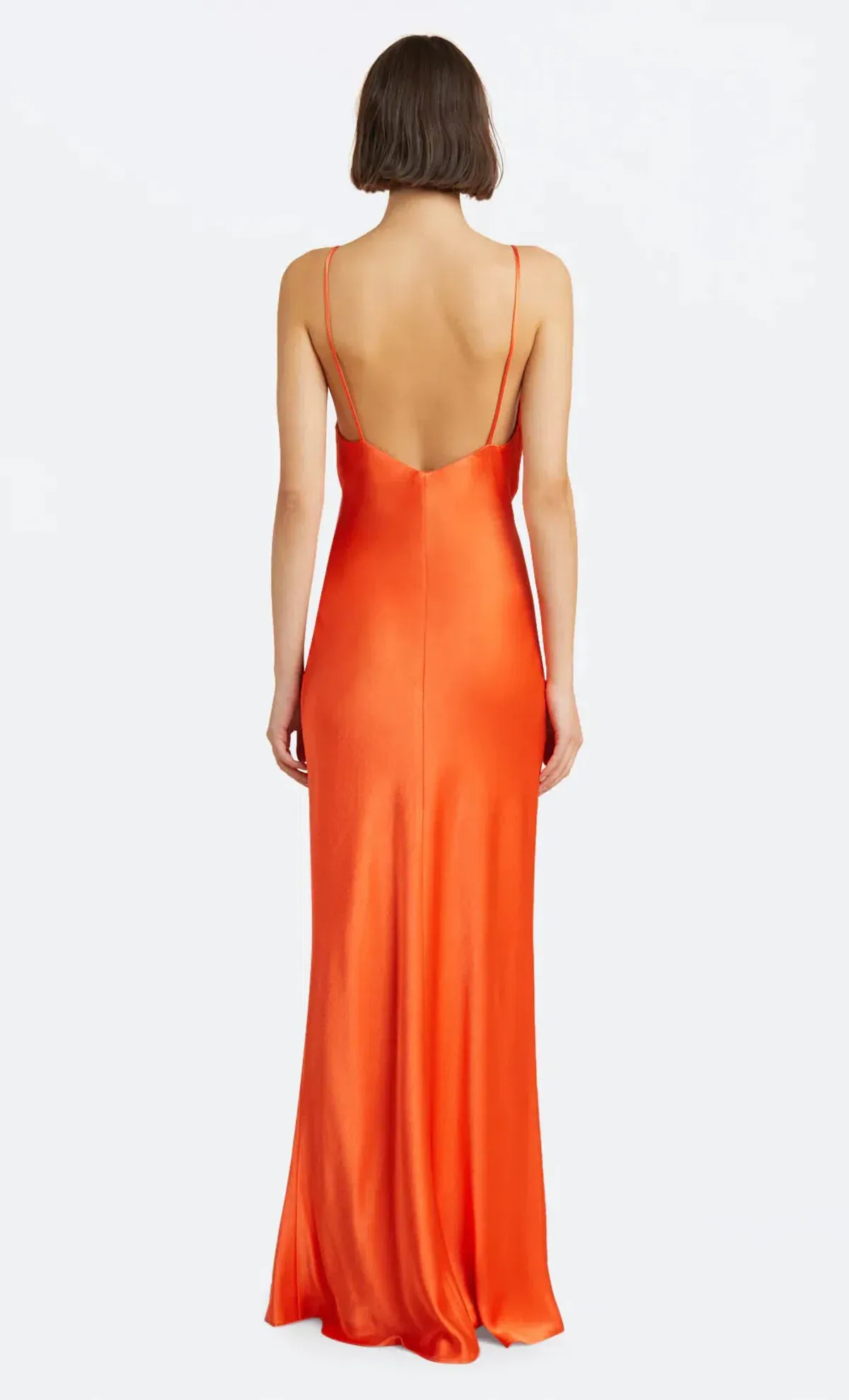 Bec & Bridge Lorelai V Maxi Dress in Fire Red Size AU 8 - Image 3