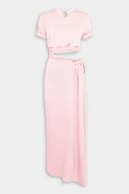 Christopher Esber Rolled Sleeve Tee Dress in Pink Size 6 / XS for rent on The Volte - image 5