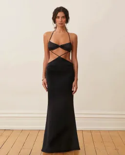 Arcina Ori Vanessa Maxi Dress Black Size XS / 6 for rent on The Volte - image 1