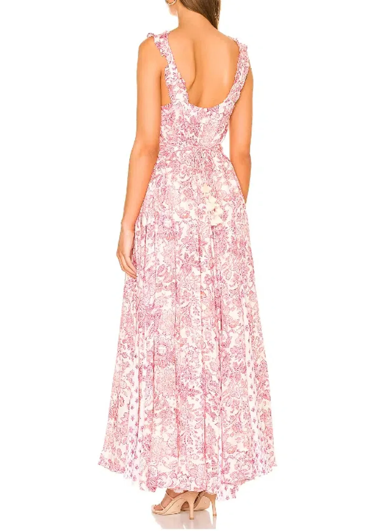 Hemant & Nandita Suki maxi dress pink size 12 - Image 3
