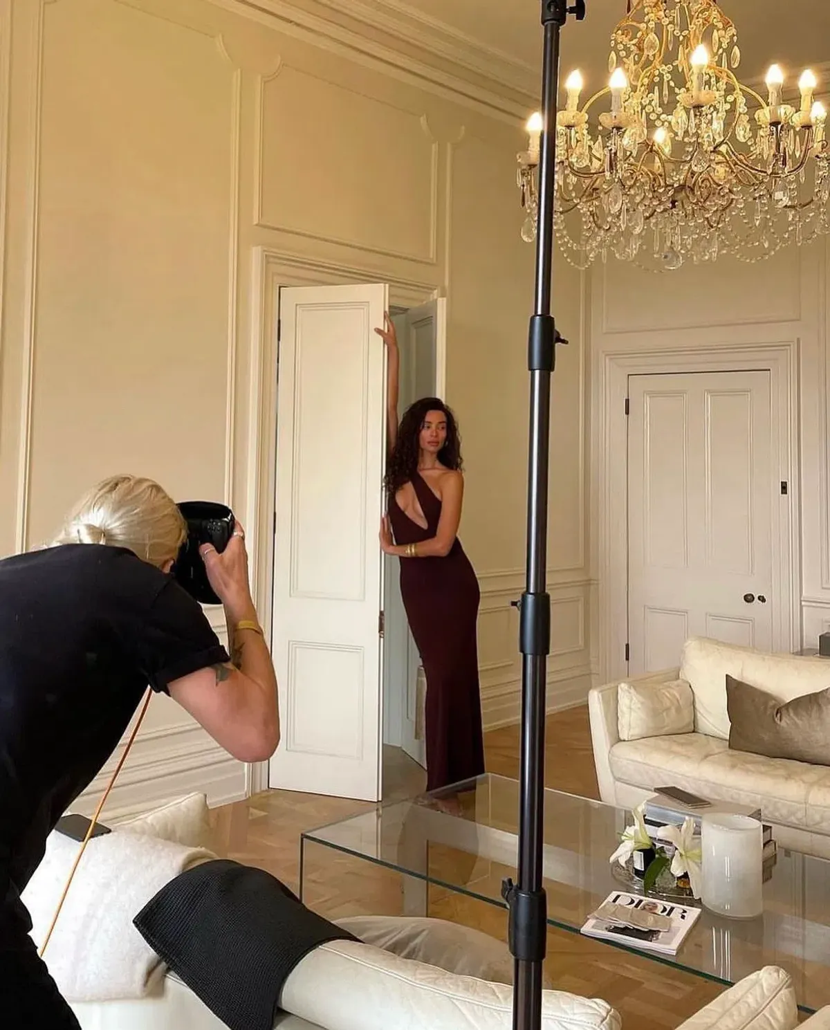 Arcina Ori Jada Dress Cocoa Brown Size S / AU 8 - Image 4