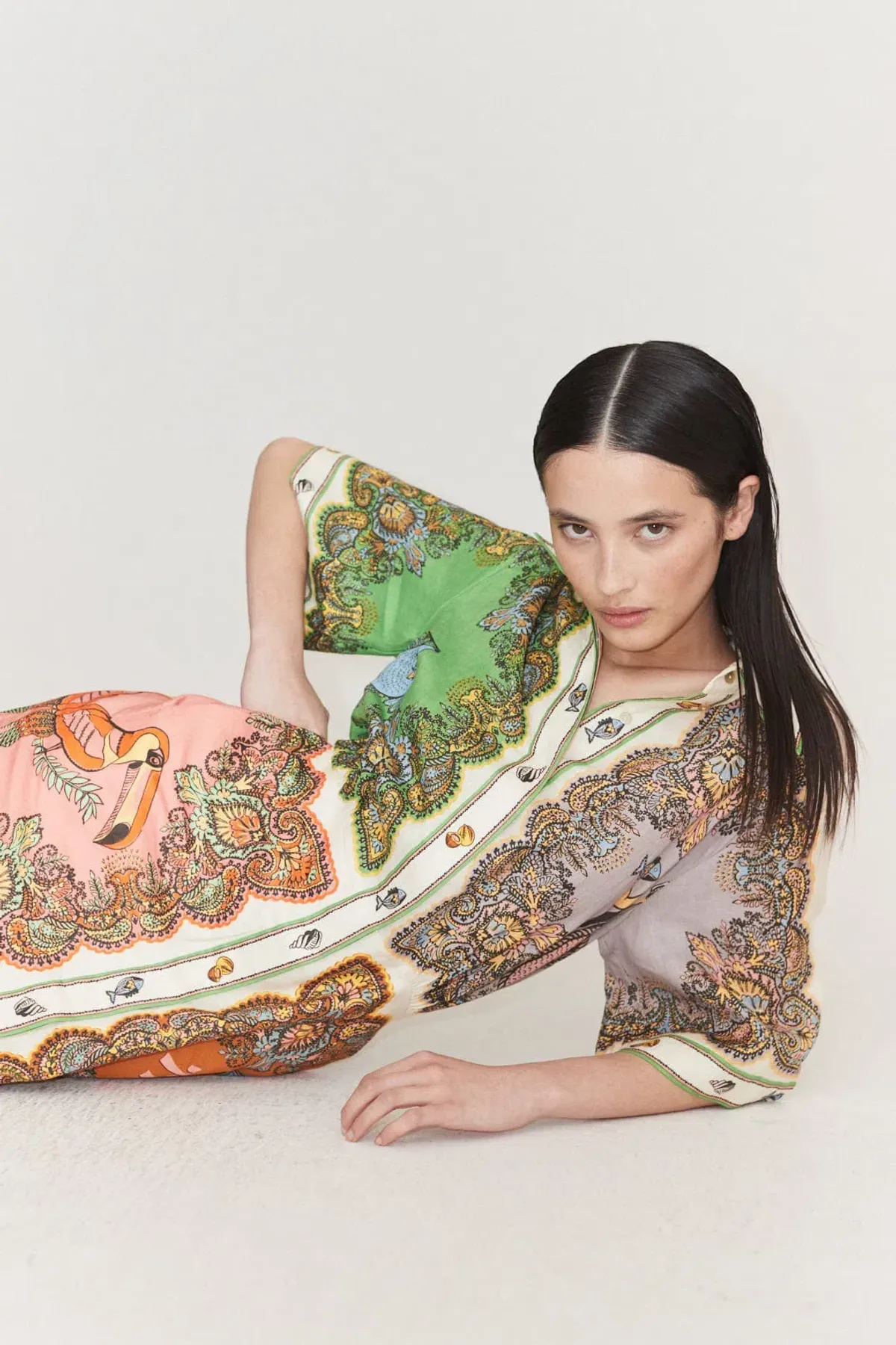 Alemais Trippy Troppo Mini Dress Print Size 14 - Image 2