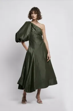 Aje Concept Dress in Green Size 10 for rent on The Volte - image 1
