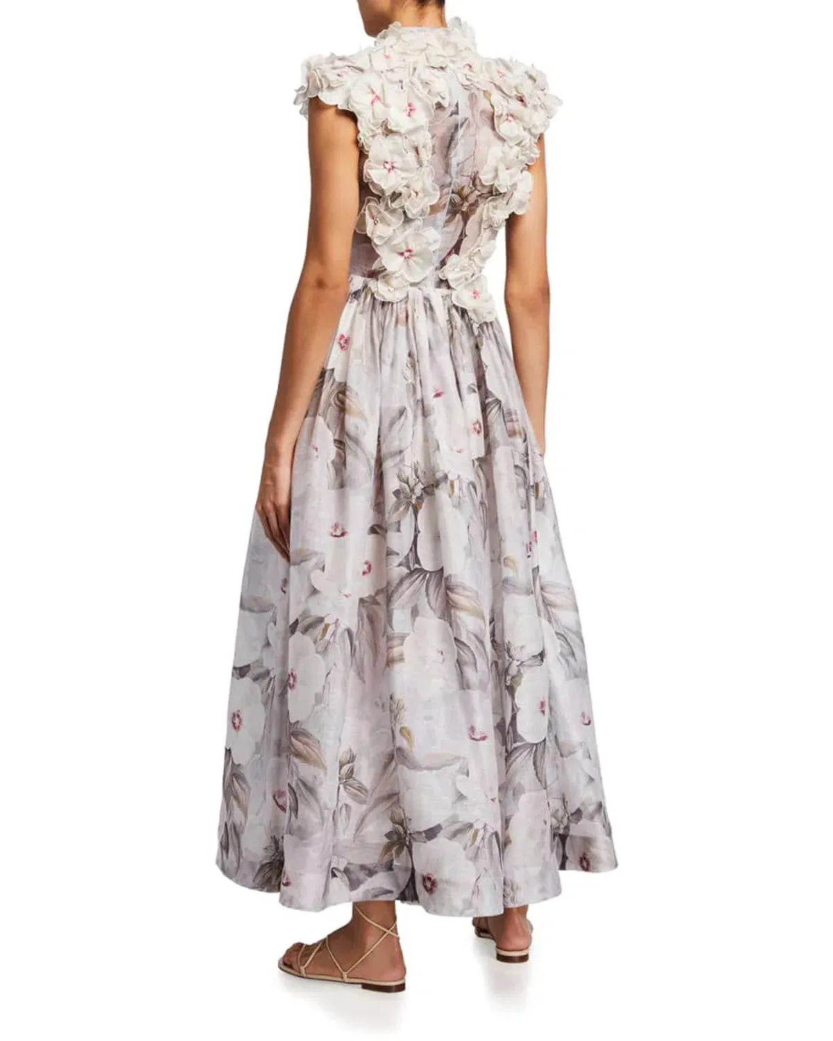 Zimmermann Botanica Rose Mallow Gown Floral Size 0/ AU 8 - Image 3