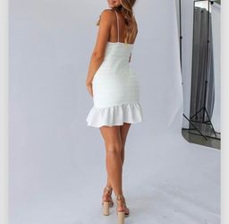 Amoureaux Dress white  for rent on The Volte - image 3