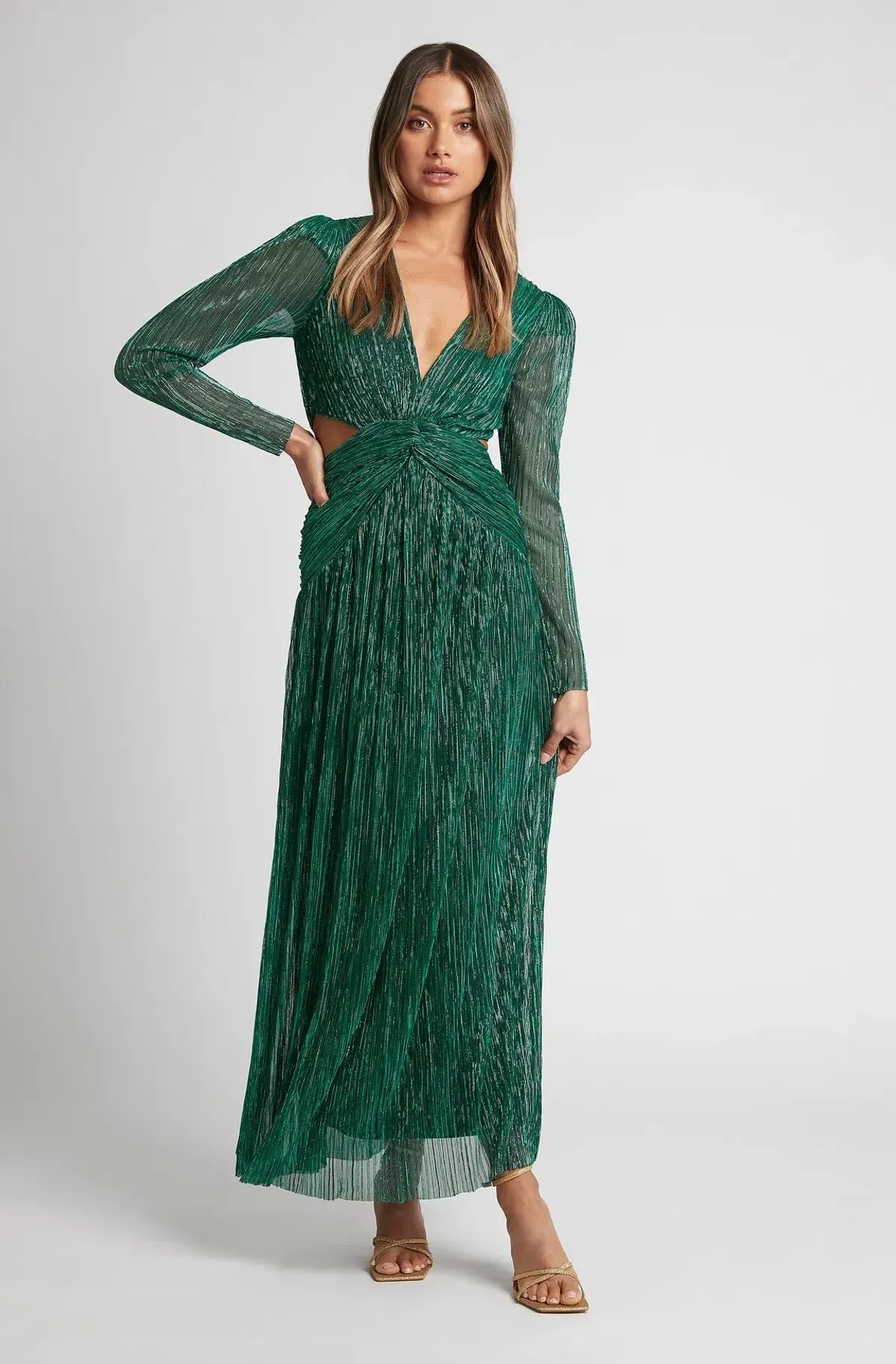Sheike Millennium Dress Green Size 16 - Image 1