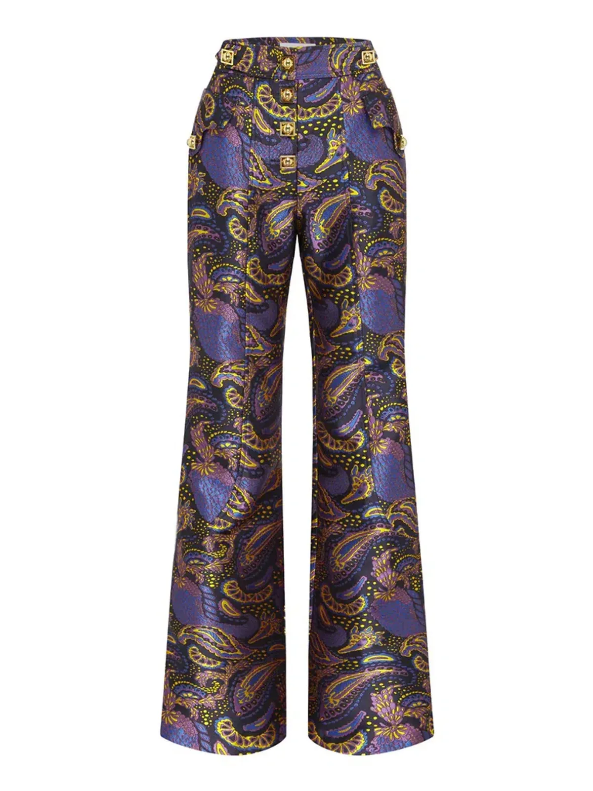Alice McCall Midnight Hour Two-Piece Suit Paisley Print Size 6 - Image 8