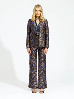 Alice McCall Midnight Hour Two-Piece Suit Paisley Print Size 6 for rent on The Volte - image 1