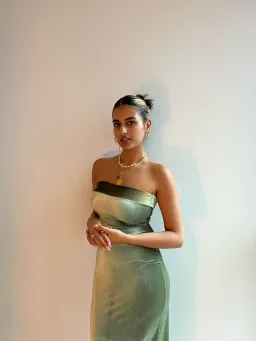 7th York Maxi Camryn Dress Green Size 8 for rent on The Volte - image 2