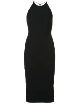 Alex Perry Lila Midi Dress Black Size 10 for rent on The Volte - image 4