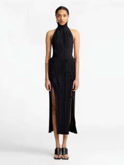 Dion Lee Channel Pleat Top Black Size AU 8 for rent on The Volte - image 1