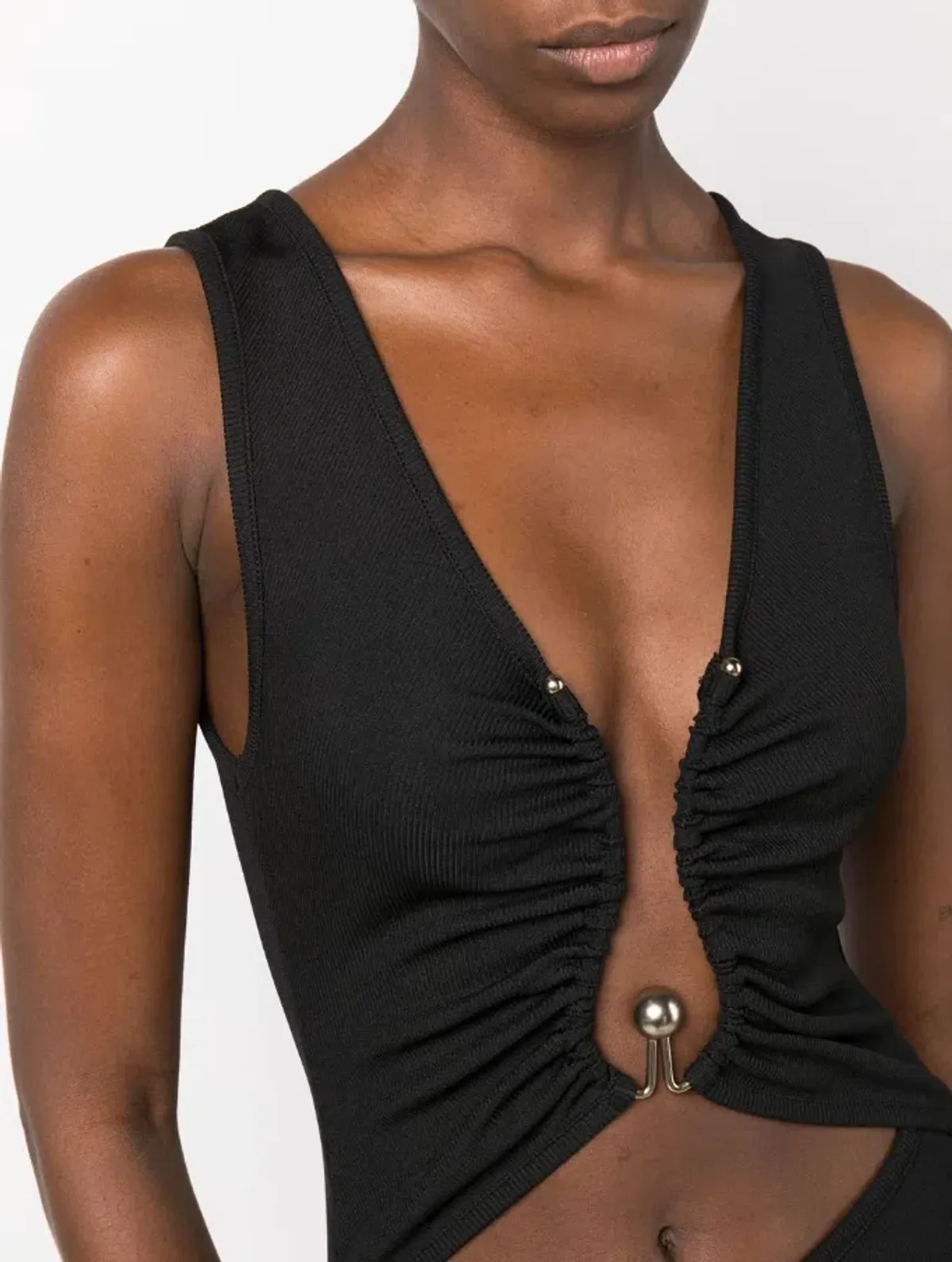 Christopher Esber Polar Orbit Cut-out Maxi Dress Black Size AU 14 - Image 3