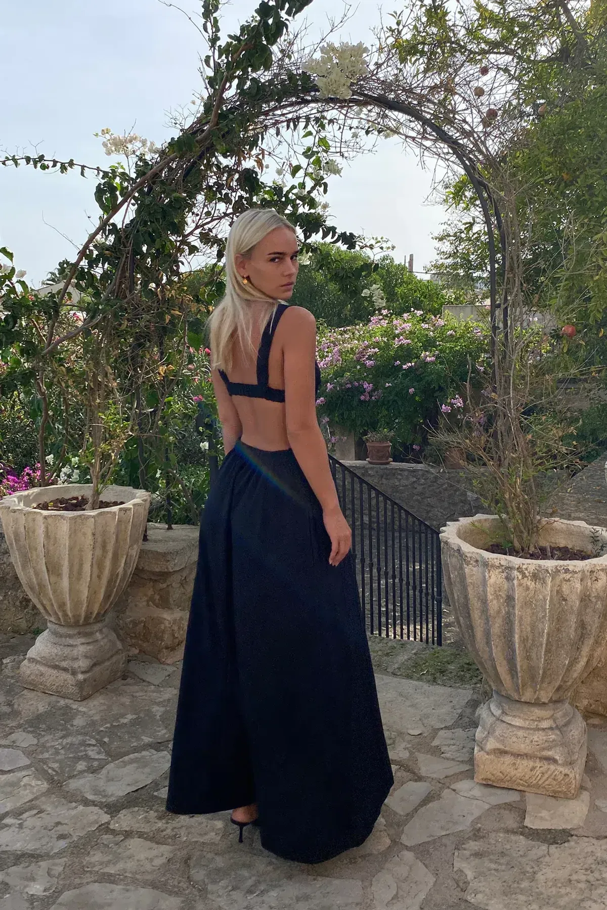 Hansen & Gretel Paros Dress Black Size S / Au 8 - Image 2