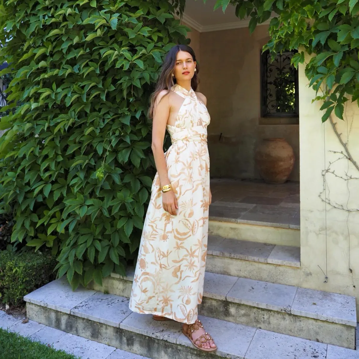 Steele Dominique Dress Print Size 6 - Image 3