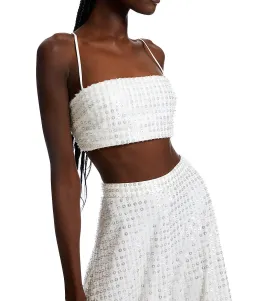 Chosen by Kyha Miami Top and Pants Set White Size 4 / AU 10 for rent on The Volte - image 2