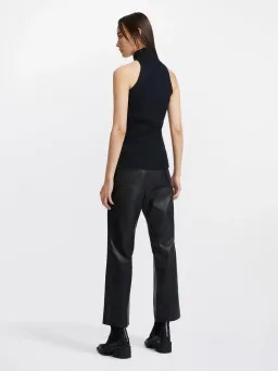 Dion Lee Muscular Twist Tank Top Black Size 6 for rent on The Volte - image 3