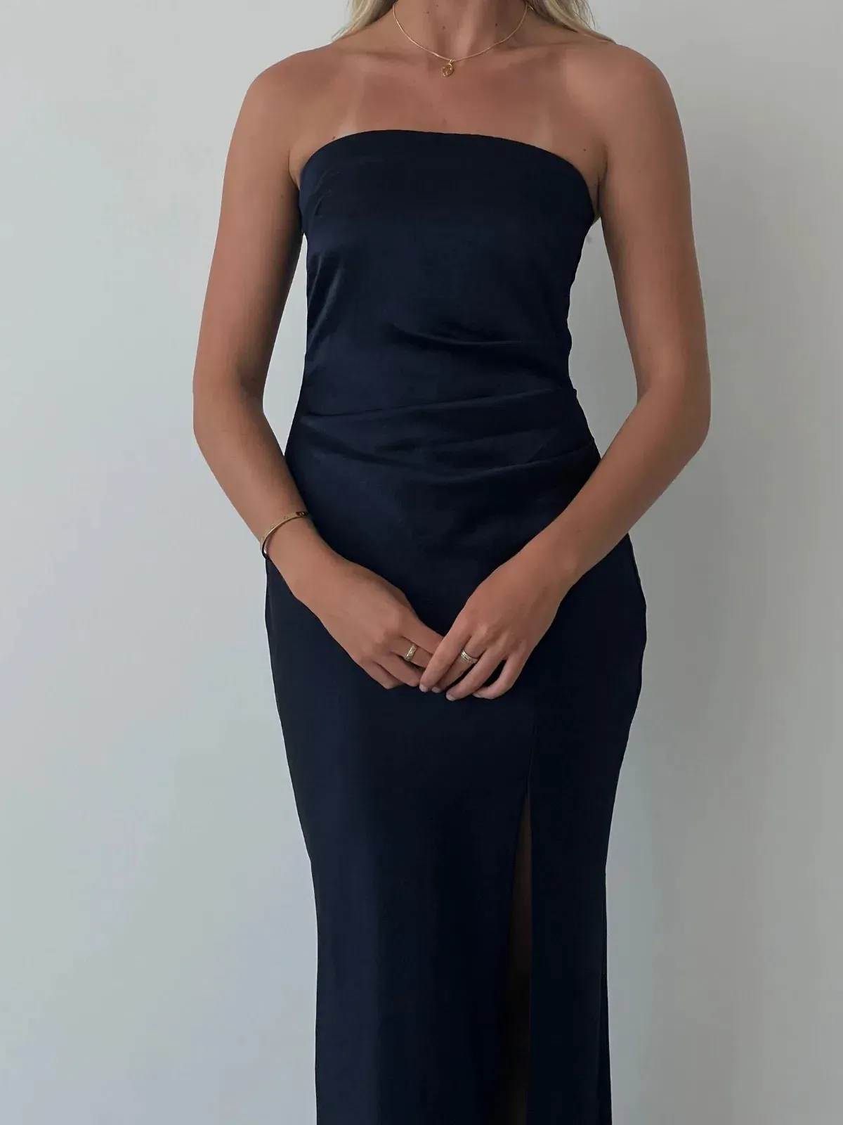 Bec & Bridge The Dreamer Strapless Dress Ink Size 8  - Image 2