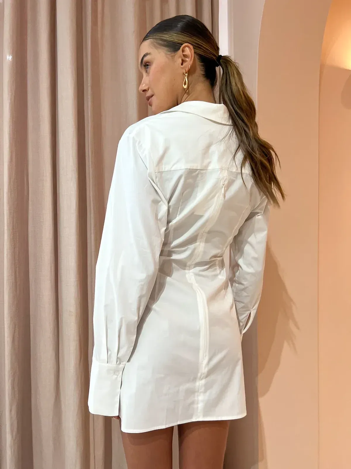 Anna Quan Lola Dress in Swan Size 6 - Image 4