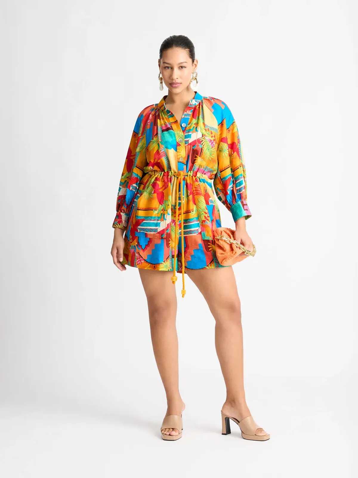 Sheike Aztec Paradise Playsuit Size 10 - Image 4