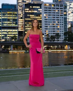 Lexi Clothing Venus Dress Magenta Size 8 for rent on The Volte - image 6