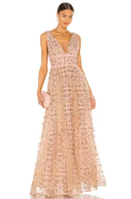 Bronx and Banco Megan Maxi Dress Rose Size 10 for rent on The Volte - image 5
