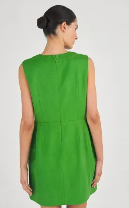 Oroton Bow Short Dress in Garden Garden Size 12 for rent on The Volte - image 2